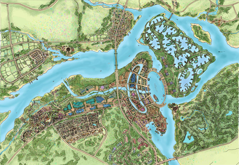 Boao Eco City Masterplan